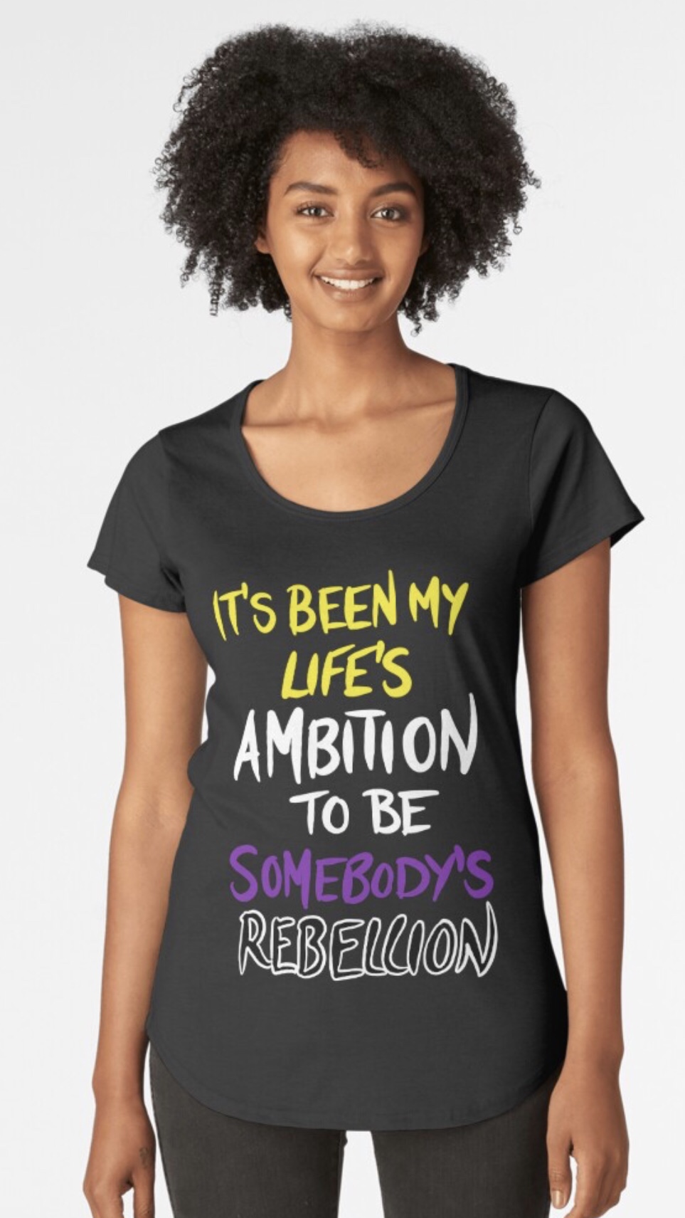 It’s been my life’s ambition to be somebody’s&nbsp;rebellion.